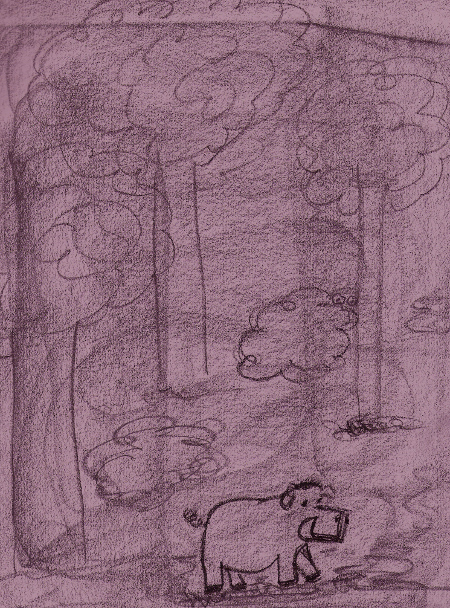 creature5- Quentin the boar