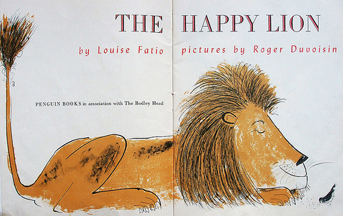 the happy lion